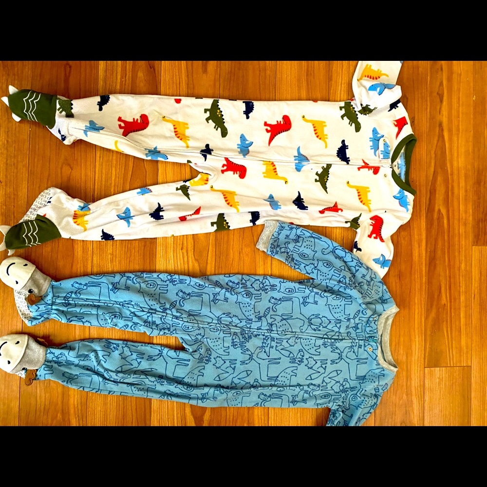 Toddler boy winter pajamas